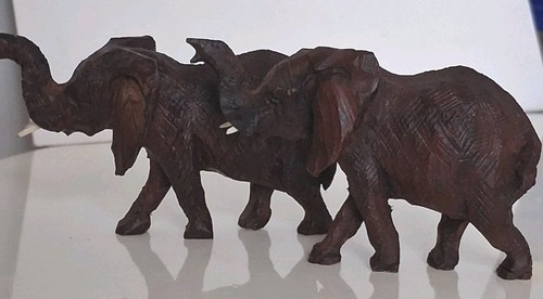 Vintage hand carved - carved, african