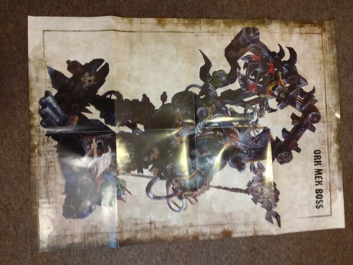 Ork mekboss goffs poster - ork, (20"