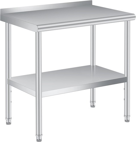 Stainless steel prep table - prep,