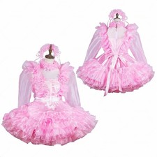 NEW  Maid Sissy lockable Pink