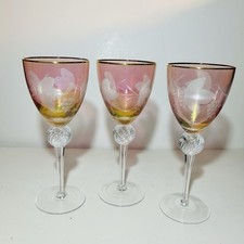 Set of 3 Vintage Ruby cut