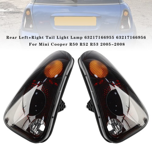 Rear tail light lamp - rear, l+r