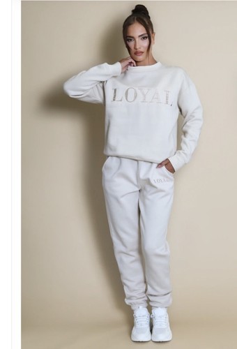 Cream loyal jogger - cream, 👑