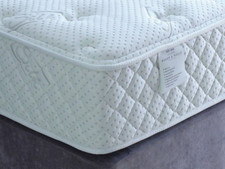 6ft Super King Size Orthopaedic Silk Latex 1800 Pocket Spring Mattress