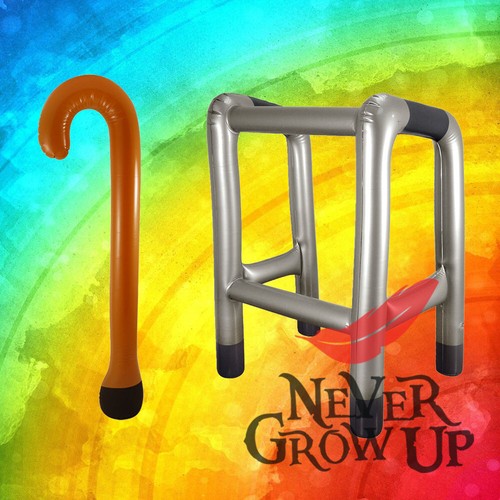 Inflatable walking stick - inflatable,