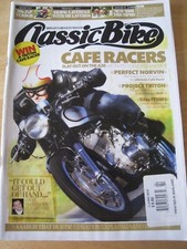 CLASSIC BIKE FEB 2008 PERFECT NORVIN TRITON 50cc ITOMS EWAN MCGREGOR OBSESSION