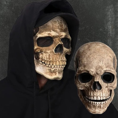 Halloween full head skull - halloween,
