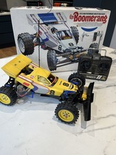 Untested Vintage Tamiya Boomerang RC car. 