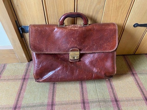 Vintage mens bridge - bridge, briefcase