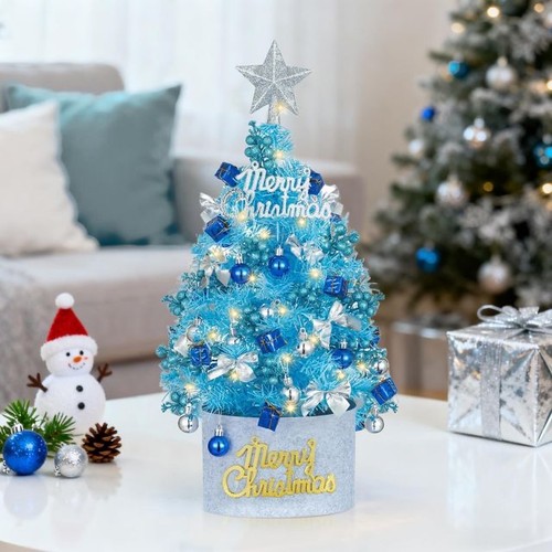 Mini christmas tree - 2ft, blue