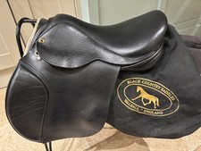 15” Black Country working Hunter / GP pony saddle black XW 