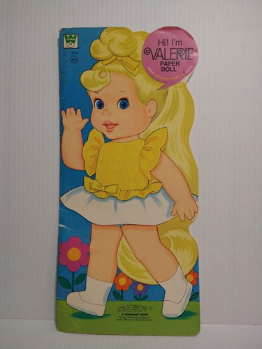 Vintage paper doll book uncut - vintage,