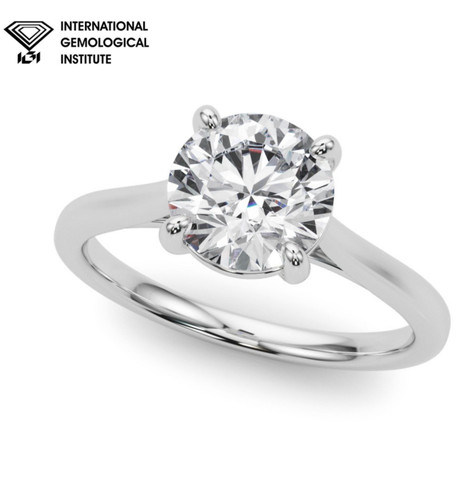 Lab grown diamond engagement - grown,