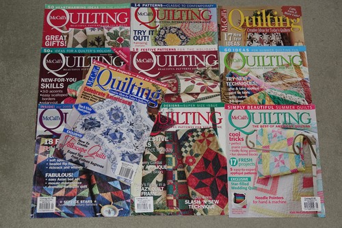 10x mccalls quilting magazines - 10x,