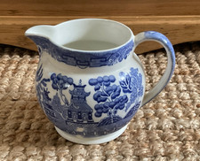 Vintage Allertons White Blue