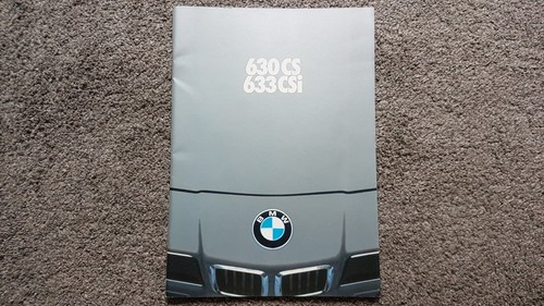 Bmw series 630 633csi 48 - bmw,