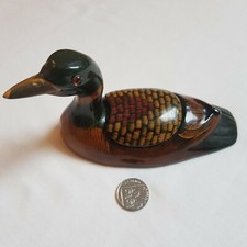 Ceramic hand painted duck