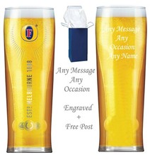 Personalised Fosters Pint
