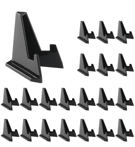 20pcs black acrylic - acrylic, easel