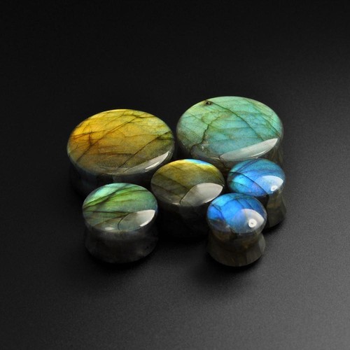 Grade aaa labradorite double - labradorite,