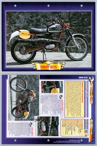 Zundapp gs125 1972 - zundapp,