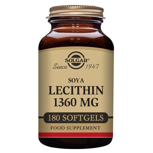 Solgar soya lecithin 1360mg - solgar,