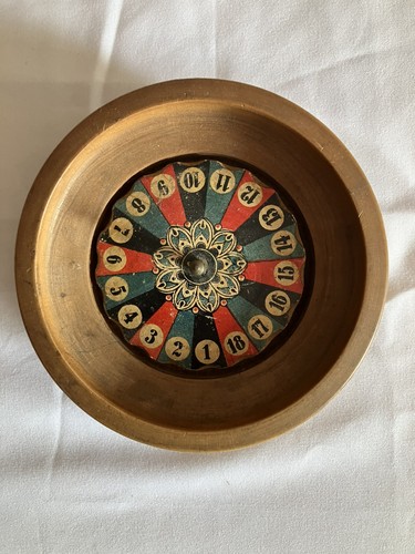 Antique wooden roulette - wooden,