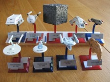 Star Trek Model Ships - 9 set