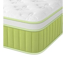 Milk Vitality 2000 Pocket Sprung Memory Foam Mattress Latex Reflex Foam Mattress