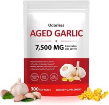 Odorless garlic 7500mg per - garlic,