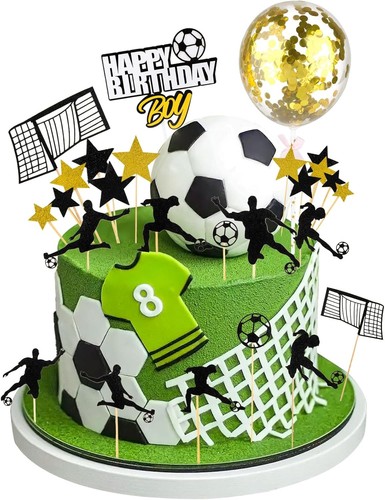 Pcs football cake - 28,