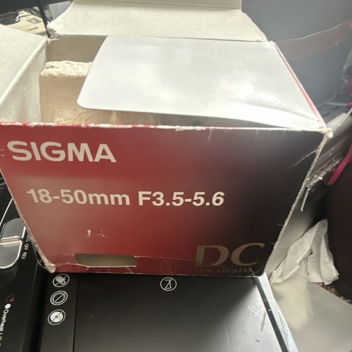 Sigma 50mm 5 - dc, f/3.5-5.6