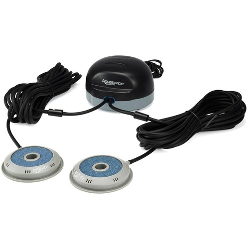 Pond aeration set - set,, 2-outlet