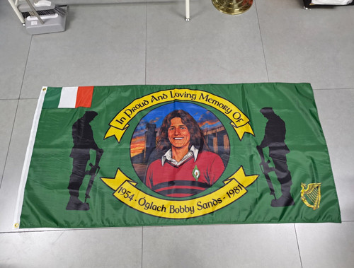 Bobby sands memorial flag - sands,
