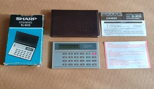 Sharp 821s elsimate - sharp, el-821s