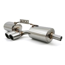 STAINLESS CAT BACK EXHAUST SYSTEM BACK BOX FOR PORSCHE BOXSTER 986 2.5 2.7 3.2