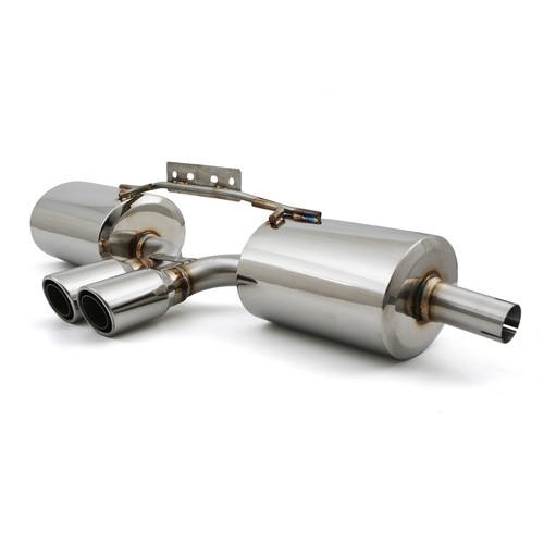 Stainless cat back exhaust - stainless,