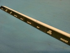 JAGUAR DAIMLER SWITCH INDICATOR STRIP FITS MK2 E-TYPE 250 V8 C15609