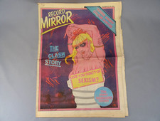 Vintage RECORD MIRROR December 22 1979 Clash - Debbie Harry Poster