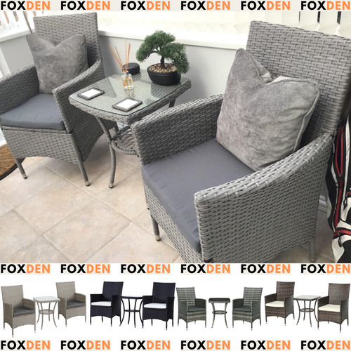 Bistro table and - chairs, 2