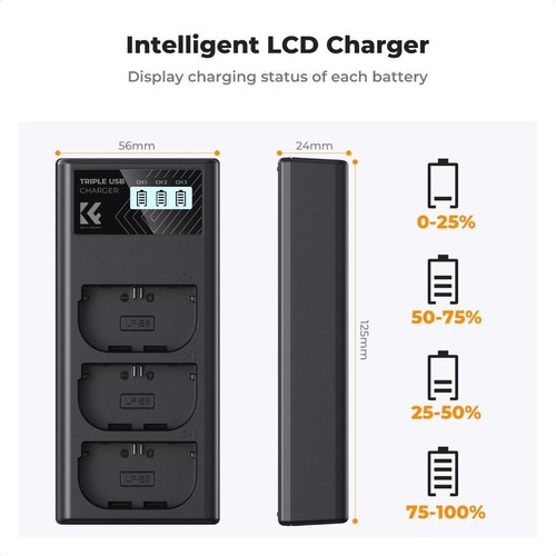 Battery charger 3 - lp-e6,