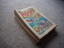 Complete set of 53 issues of Hoot Comic. Used British comic from the 1980's