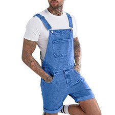 Mens Denim Dungaree Overalls
