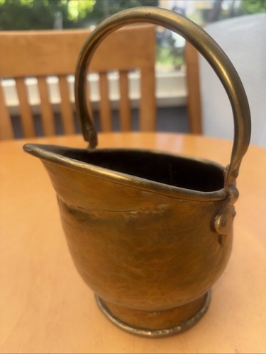 Small brass coal - small, scuttle