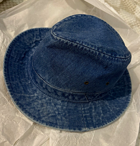Stetson blue denim fedora - stetson,
