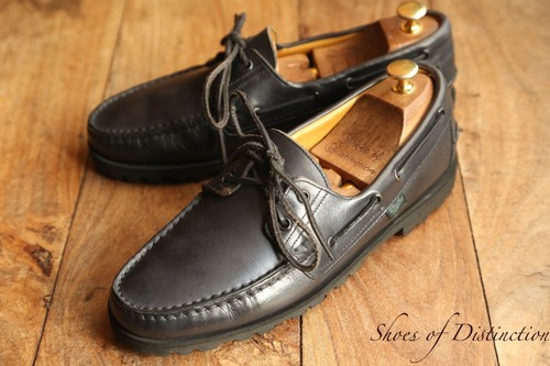 Paraboot navy blue leather - paraboot,