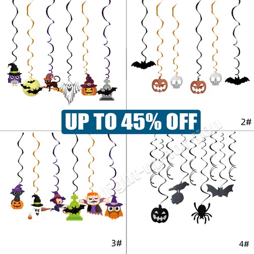 8pack halloween hanging - 6/8pack,
