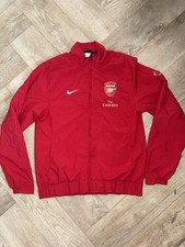 Arsenal FC - 2008/09 Authentic Nike Retro Football Track Jacket - Fly Emirates