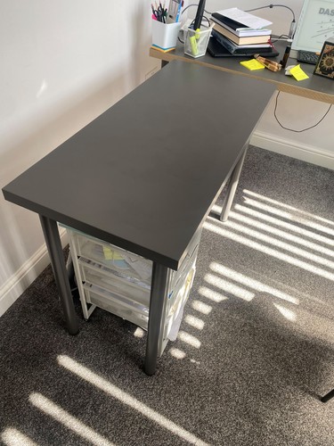 Ikea linnmon adils table grey - ikea,