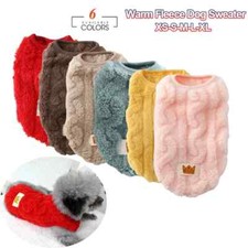 Fleece Dog Cat Coat Chihuahua